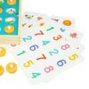 Wooden 2-in-1 Game Memory and Wooden Puzzle Colorful Balls