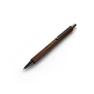 Sanho Studio Mechaniczny Ołówek HMP05WT, Sześciokątny, 0,5 mm, Orzechowy,