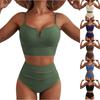 Modischer und sexy Damen-Bikini Zweiteiliger Badeanzug