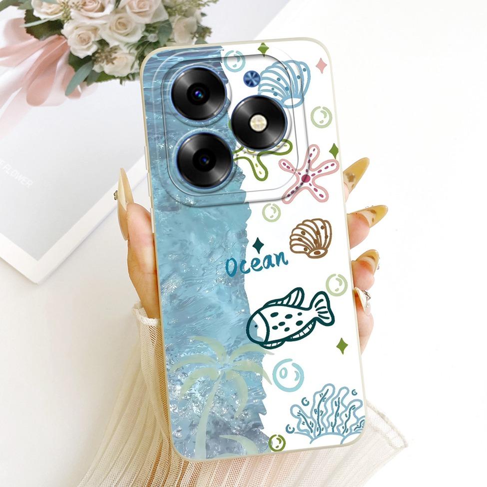 Casing For ITEL S23 Plus Cover Fashion Cartoon Cute Funny Painted Silicone Funda For ITEL S23+ S681LN Phone Case