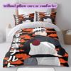 Copripiumino Morbido e Confortevole Anime Naruto, Set Biancheria da Letto per Bambini Regalo, Misura Extra Large, Varie Misure Disponibili