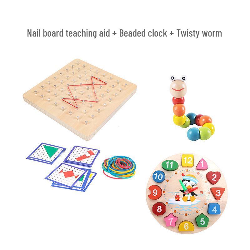Montessori Math Puzzle Wooden Toy for Kindergarten and Senior Class
