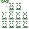 3/24PCS Twig Plant Support Brackets Stackable Green Plants Growth Stakes Detachable Monstera Climbing Stakes for Indoor Outdoor