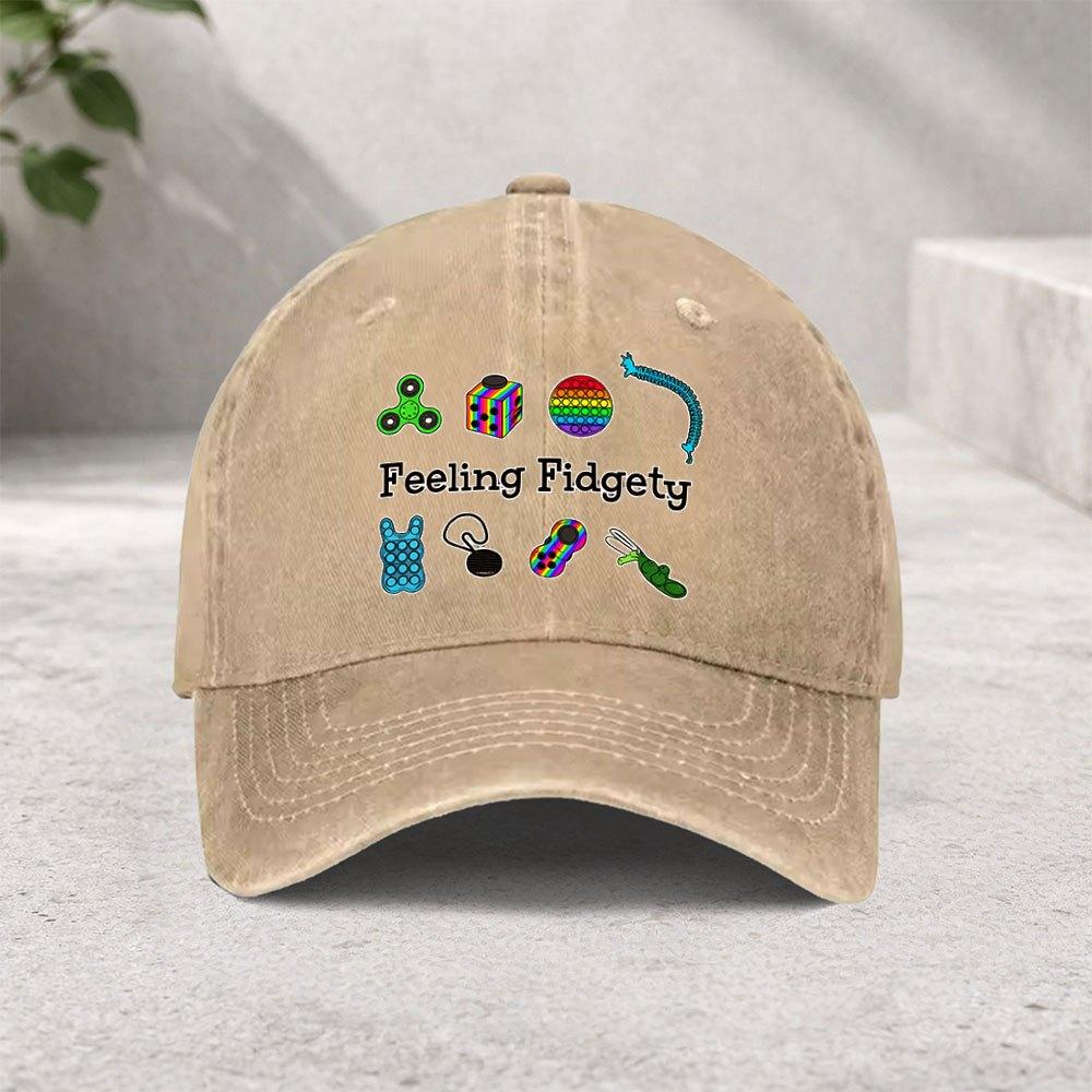 Washed Retro Baseball Cap With Duck Tongue Print Casual Street Hiphop Style For Men Women