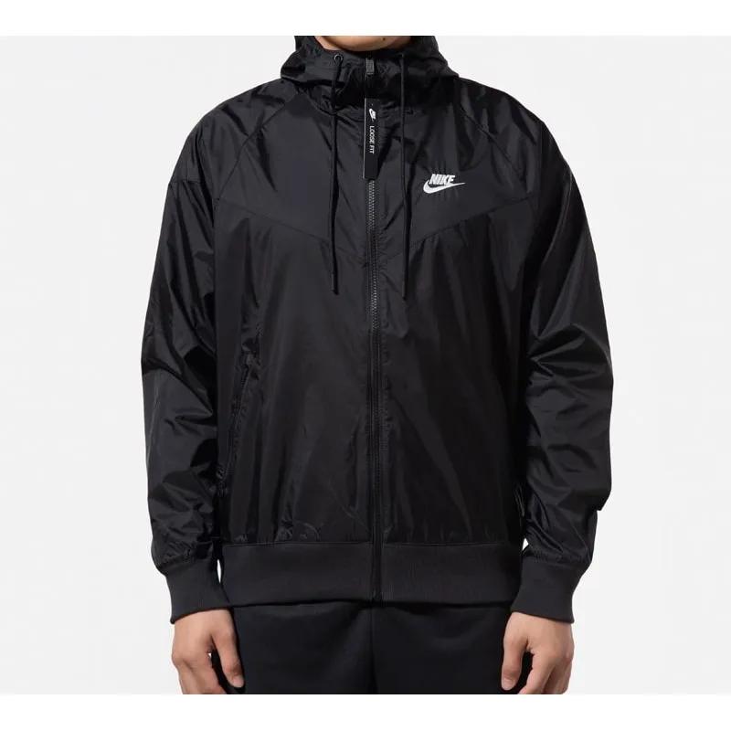 Nike Sportswear Jacket Spring Men's Black (Unisex) Jackets AR2192 010