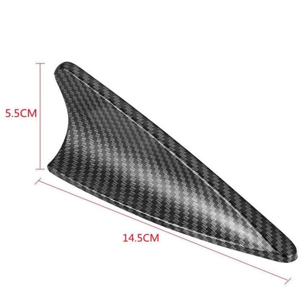 Roof Top Mount FM Signal Amplifier Adapter Car Radio Aerials Shark Fin Antenna  Universal