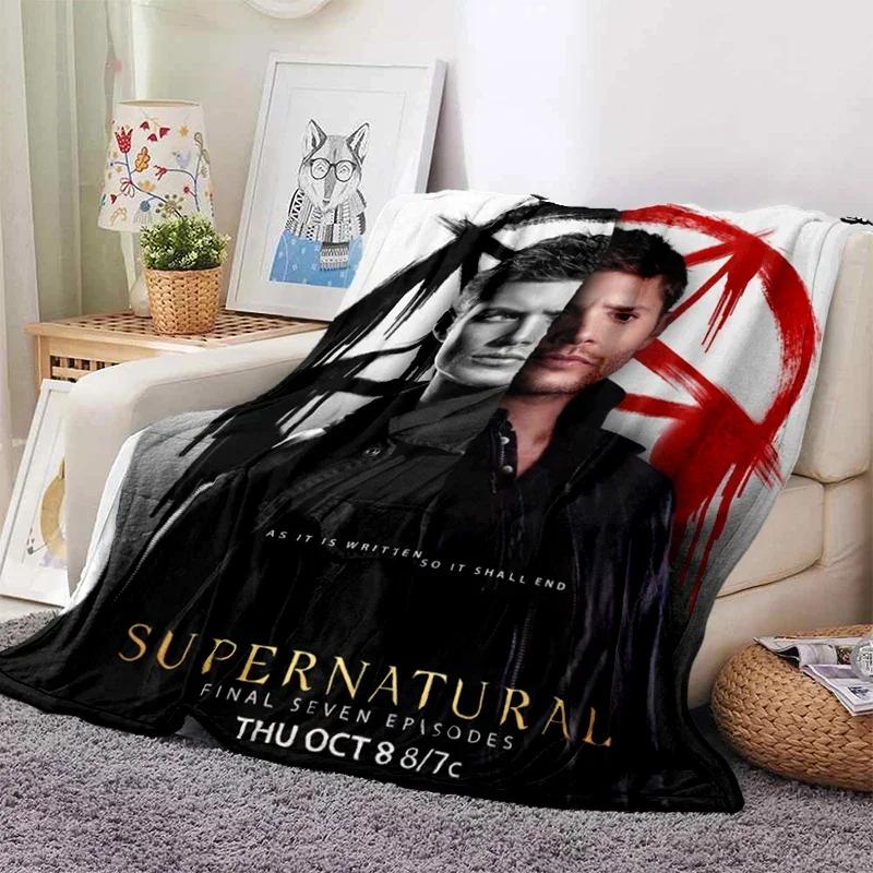 3D Print supernatural Blanket Soft Sofa Cover Throw Blanket Fleece Tapestry Lightweight Warm Bed Blankets for Bedroom Couch