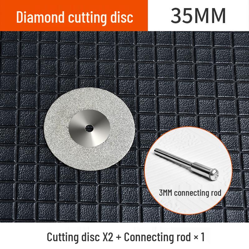 Electric Grinder Diamond Cutting Disc for Jade, Amber, Glass Polishing & Engraving