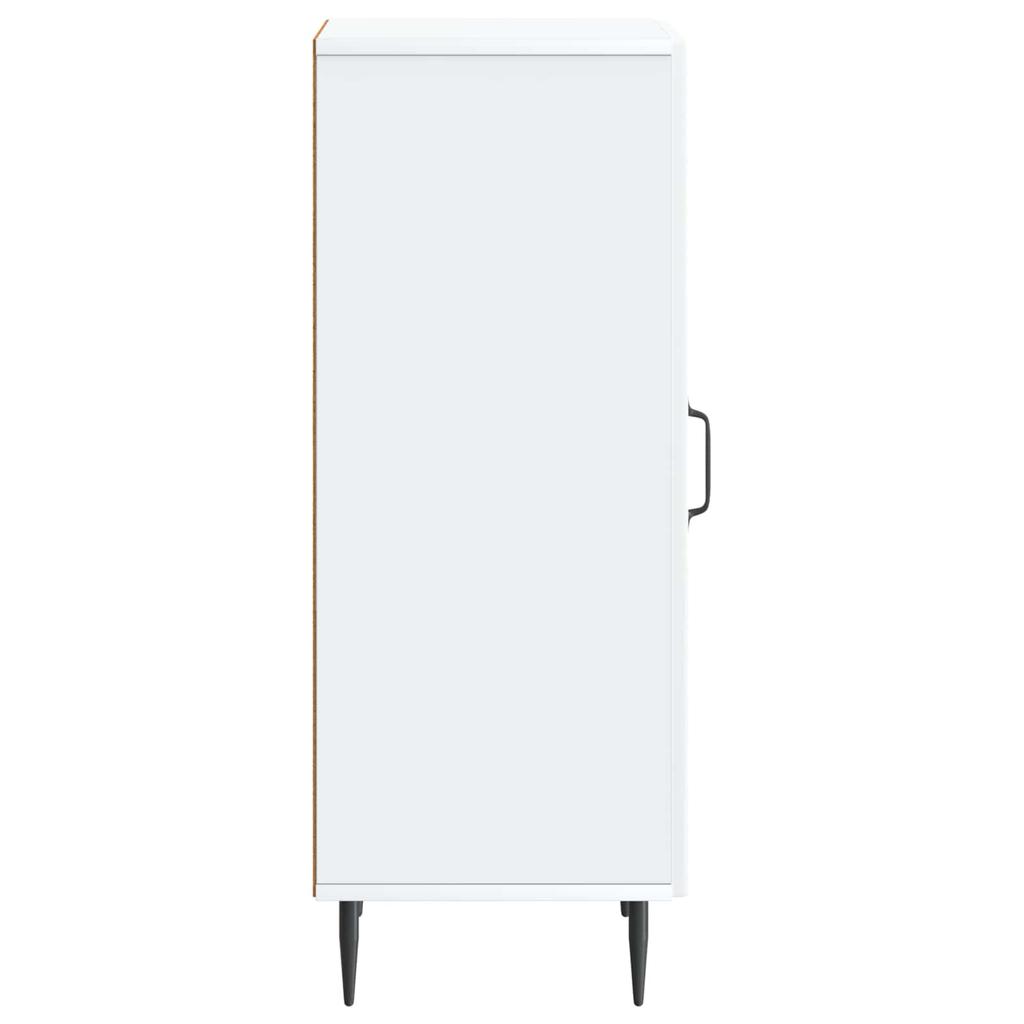 Sideboard White 33 X 34.5 X 89.5 Cm Particleboard