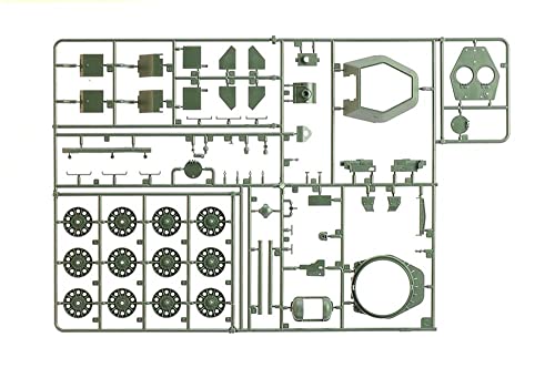 Italeri 1/35 WWII Soviet T-34/76 1943 Production Model with Aluminum Barrel and Metal Wire, Premium Kit, Plastic Model Kit IT6570