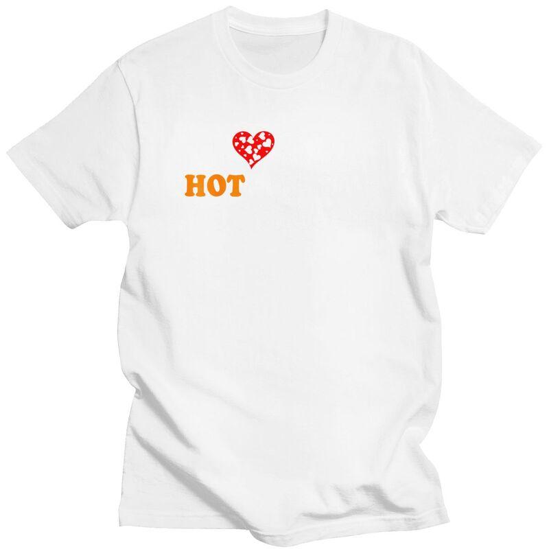 I Love My Hot Autistic Boyfriend TShirt 100 Cotton Tee Tops Streetwear Round Neck Tshirt Casual ShortSleeve Clothing