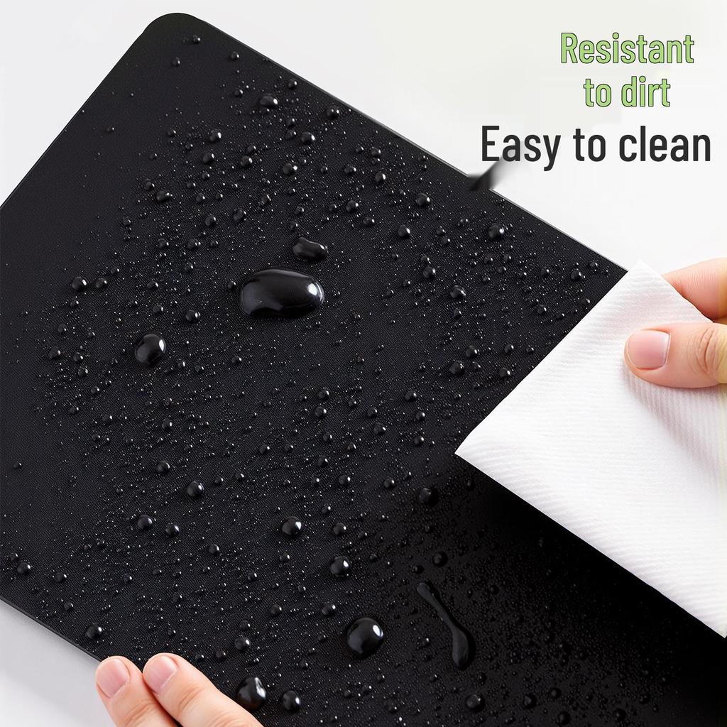 Pionowa, zmywalna tablica magnetyczna: Kreatywne menu i tablica na notatki DIY na stół