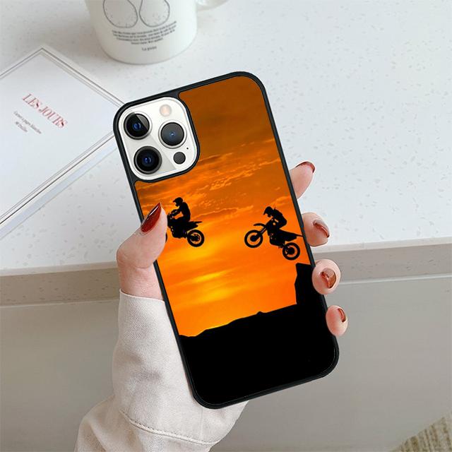 Mountain Bike Bicycle MTB Phone Case For iPhone 17 Air 13 12 14 15 16 Cover For Apple Pro Max 6S Plus Coque