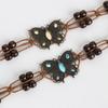 Waist Rope Wooden Bead Wax Rope Ethnic Style Belts Braided Tassel Belt Bohemian Women Waist Chain