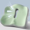 Coussin de Siège de Voiture en Mousse à Mémoire Support Ergonomique Oreiller de Chaise de Bureau Pour Soulagement des Douleurs Dorsales du Conducteur Confort Coccyx Universel