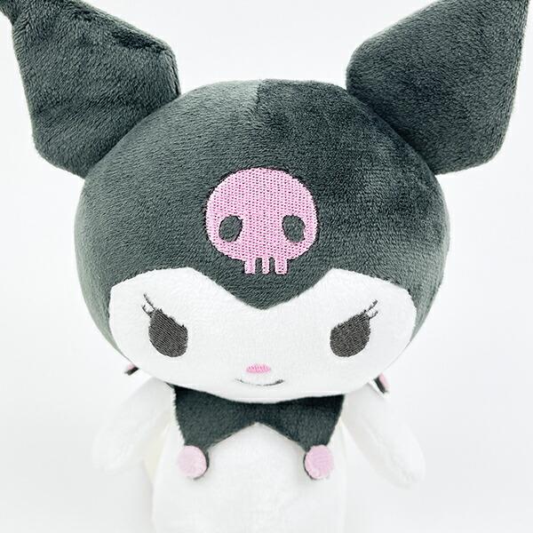 Sanrio Peluche Kuromi Seduto con Gambe Penzolanti Serie Interni Nero
