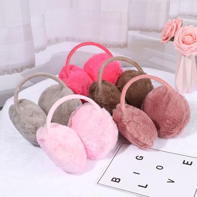 Fluffy Ear Muffs Warm Plush Ear Warmer Winter Earflaps  Men Women