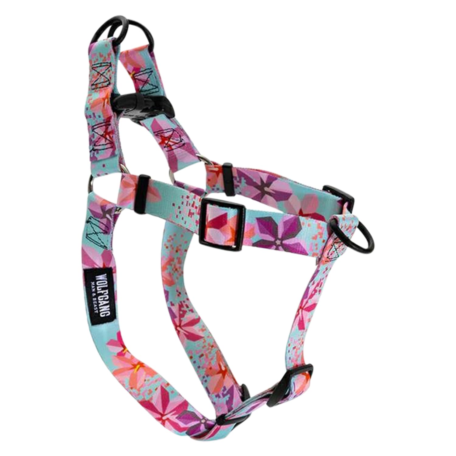 

WOLFGANG DigiFloral Шлейка Ширина x Обхват груди для большого (Большой размер) 2,5 см 51-76 см [Шлейка для собак]