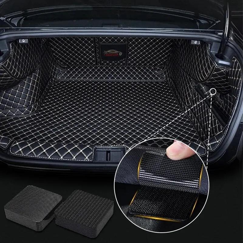 5/10pairs carpet mat fixing stickers universal car foot pad invisible non slip tape nylon magic tape auto traceless adhesive