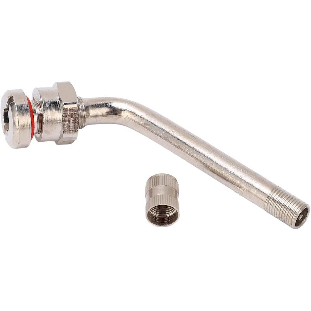 TR545D Truck Valve Stem - (Pack Of 10) 60 Degree Bend Valve Stem, Truck Tire Valve Stems Compatible With Alcoa Aluminum Wheels (22.5" And 24.5")