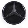 CRM1 1pcs Car Grill Emblem Star Badge Front Grill Logo For Mercedes Benz W204 W205 W213 X253 A B C E S CLA GLB GLC GLE GLS