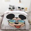 Mickey Anya Forger Duvet Cover Set Comforter Bedding 3d Children'S Bedding Set 3-Piece 1 Quilt Cover King Size Best Gifts