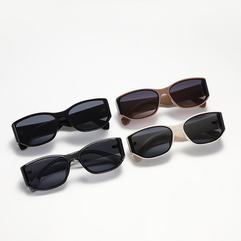 Retro Cat Eye Sunglasses: High-End Curved Design, UV Protection for Square & Round Faces