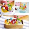 60 Pieces Mini Forks Cute Fruit Fork Cartoon Snack Cake Dessert Food Fruit Forks