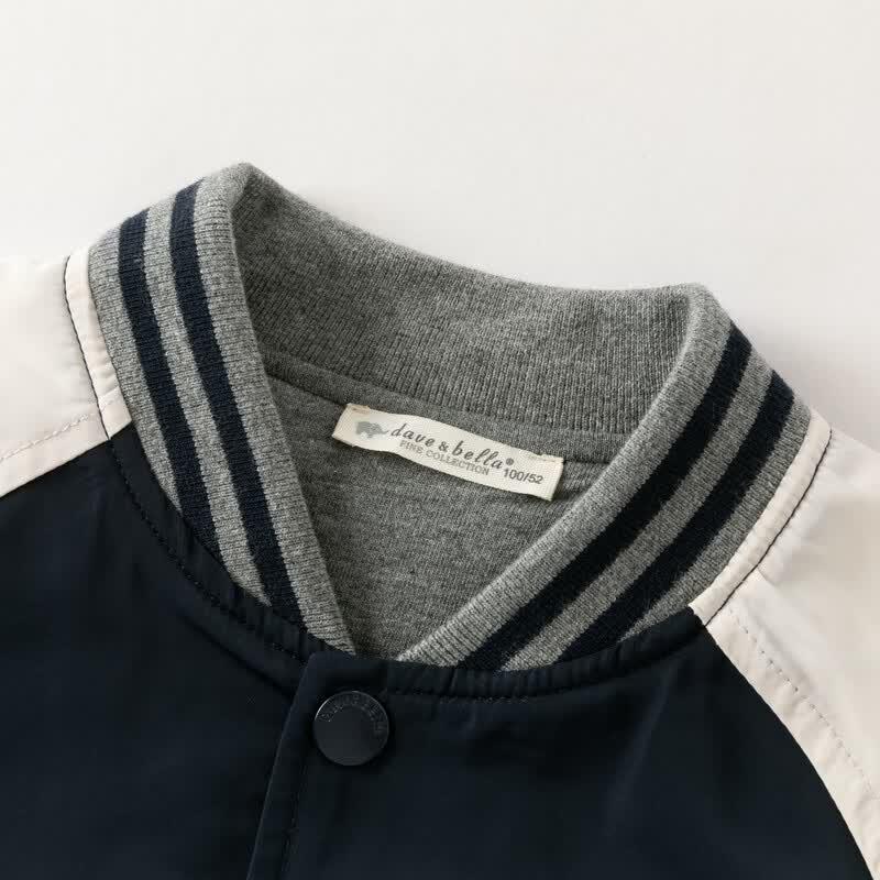 DAVE&BELLA Kids' Baseball Jacket