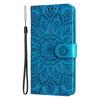 For Xiaomi Redmi Turbo 4 5G/Poco X7 Pro 5G Case Sunflower Imprint Leather Wallet Phone Cover