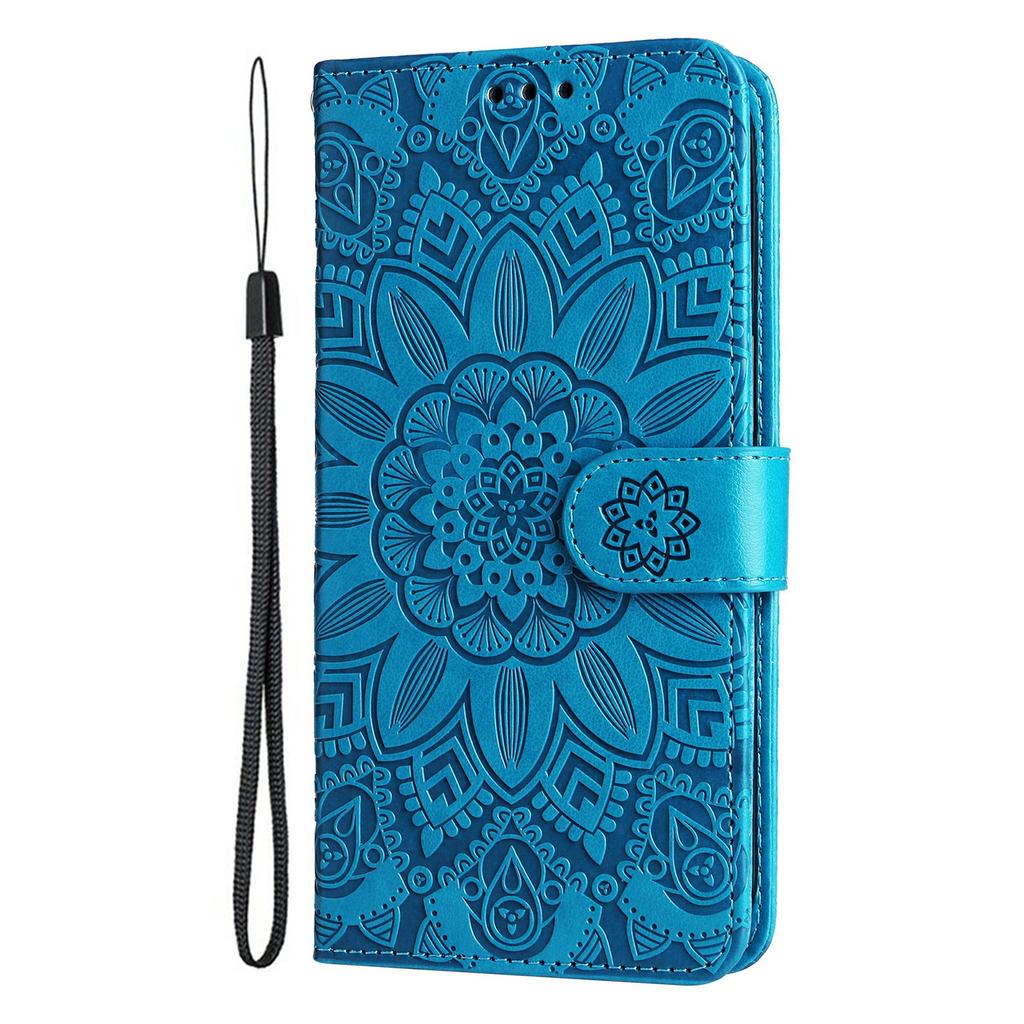 For Xiaomi Redmi Turbo 4 5G/Poco X7 Pro 5G Case Sunflower Imprint Leather Wallet Phone Cover