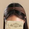 Headband Hairpin Angel Shushu Leather Twisted Hairband Brown Ju Vidastory