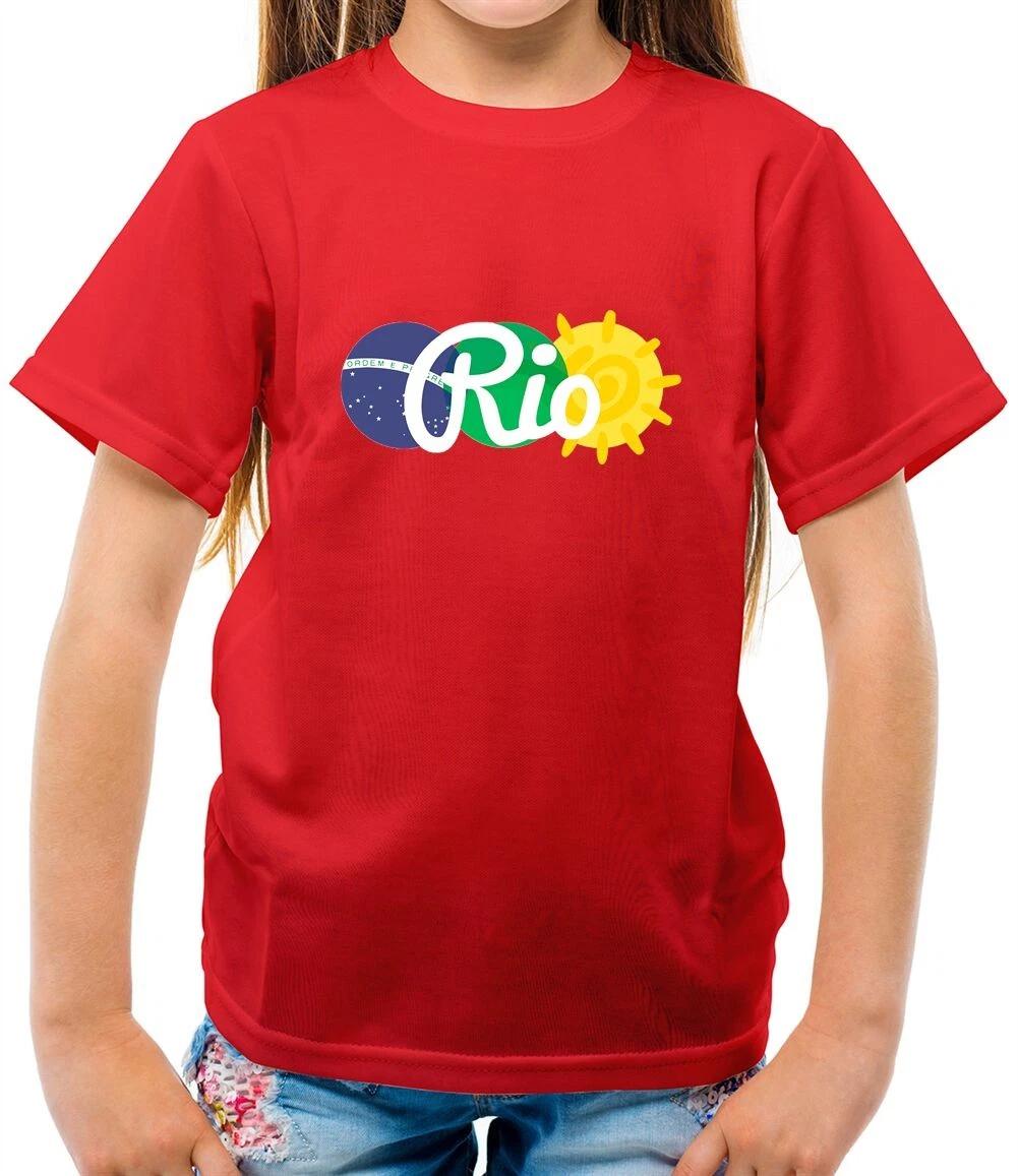 Rio - Kids T-Shirt - 2016 - Sports - De Janeiro - Brazil - Brazilian 150