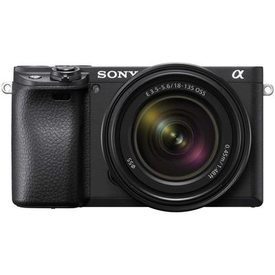 Sony Sada objektivů bezzrcadlovky s vysokým zvětšením a zoomem Černá APS-C s jedním objektivem 6400 (součástí balení objektiv SEL18135) ILCE-6400M