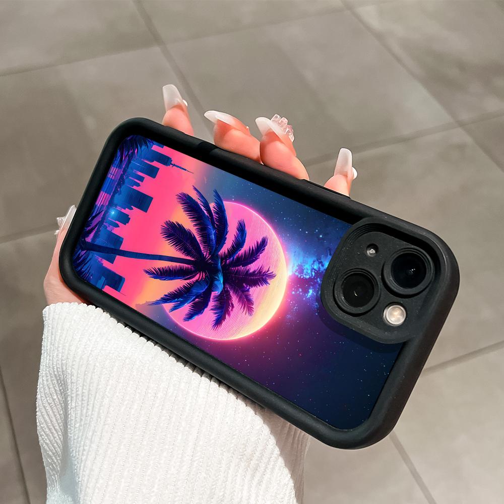 Weiches Silikon-Quadratleiter-Druckmuster-Telefongehäuse Vollständige Abdeckung Kamera Stoßfeste Schutzgummihülle für Vivo