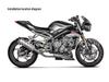 Triumph 765 Titanium Alloy Exhaust System Set (2017-2024) - Non-Destructive Install