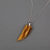 Tiger Eye Fang Lucky Charm Necklace for Men [COAI] Wolf's