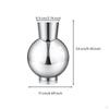 Ceramic Vase Mirrored with Narrow Neck Lustrous Flower Holder for Living Room, Entryway