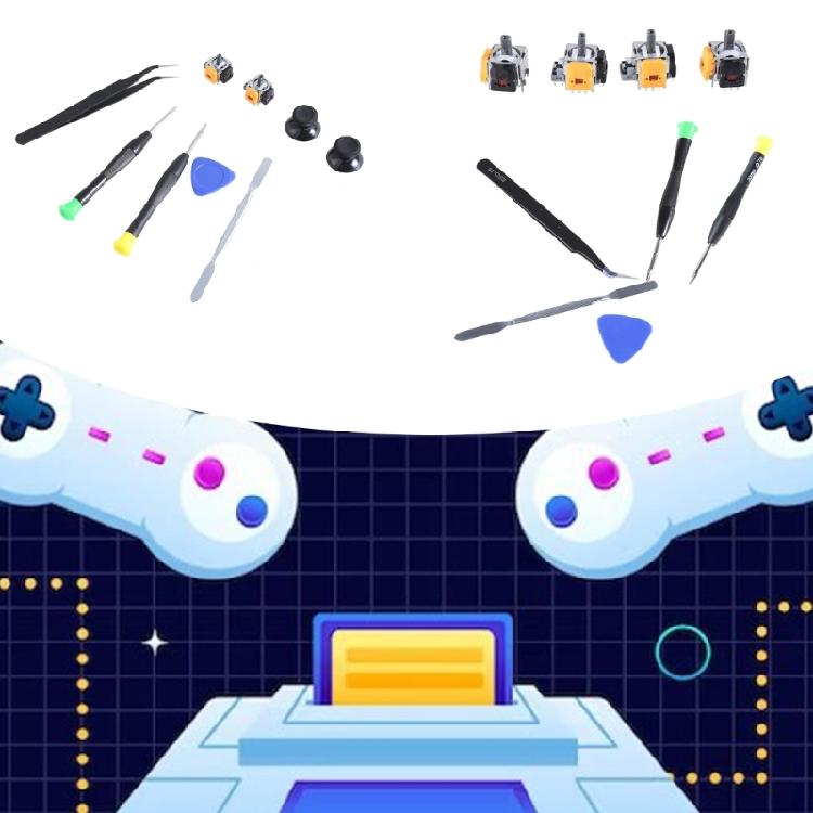 Linker Rechter Controller Griff Joystick für XB One Controller Joystick Aufgerüstetes Zubehör Inklusive Schraubendreher Werkzeug