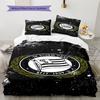 SK Sturm Graz Patroon Beddengoed, Dekbedset Dekbedovertrek Kussensloop Huis Verjaardagscadeau (1 dekbedovertrek + 2 kussenslopen, zonder binnenkussen)