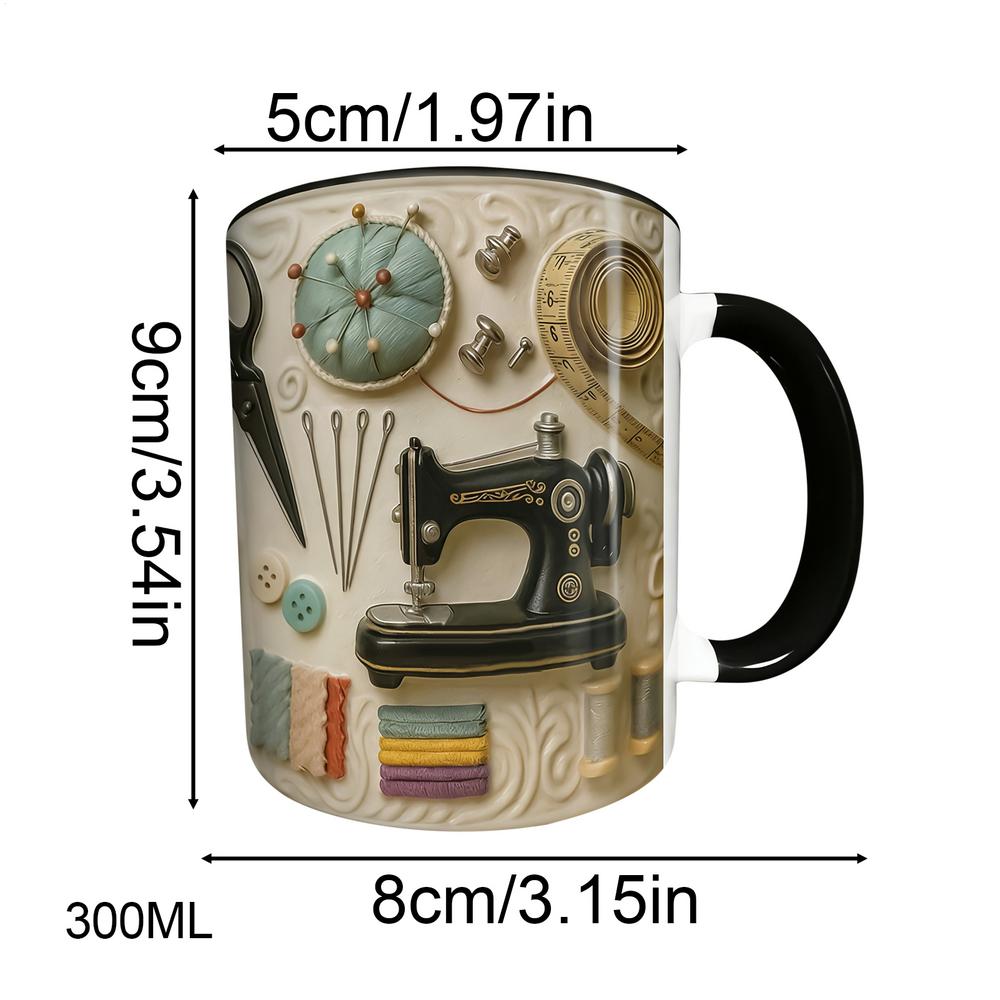 

Coffee Mug Heat Resistant Beverage Drinkware Ceramic Coffee Mug Tea Cup For Cappuccino Milk Cocoas Wine Juice Beer Kitchen Cafe 300ml