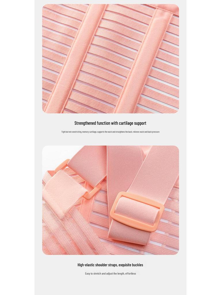 Breathable Summer Belly and Back Support Belt for Pregnant Women