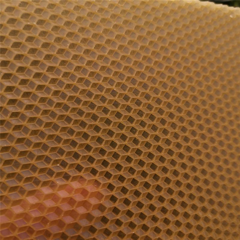 T02C!30Pcs Bee Hive Foundation Sheets, Deep Beeswax Foundation Sheets For Bee Frames Beekeeping Tool 41.5X19.5Cm