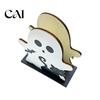 Cute Holiday Dining Accessories Halloween Ghost Wooden Napkin Holder, Paper Towel Decorative Party Table Decor Stand, Freestanding Tissue Dispenser