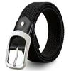 Universal Men'S And Women'S Woven Elastic Canvas Belt, Elastic And Non-Porous, Randomly Interspersed Belt, Breathable And Comfortable Belt