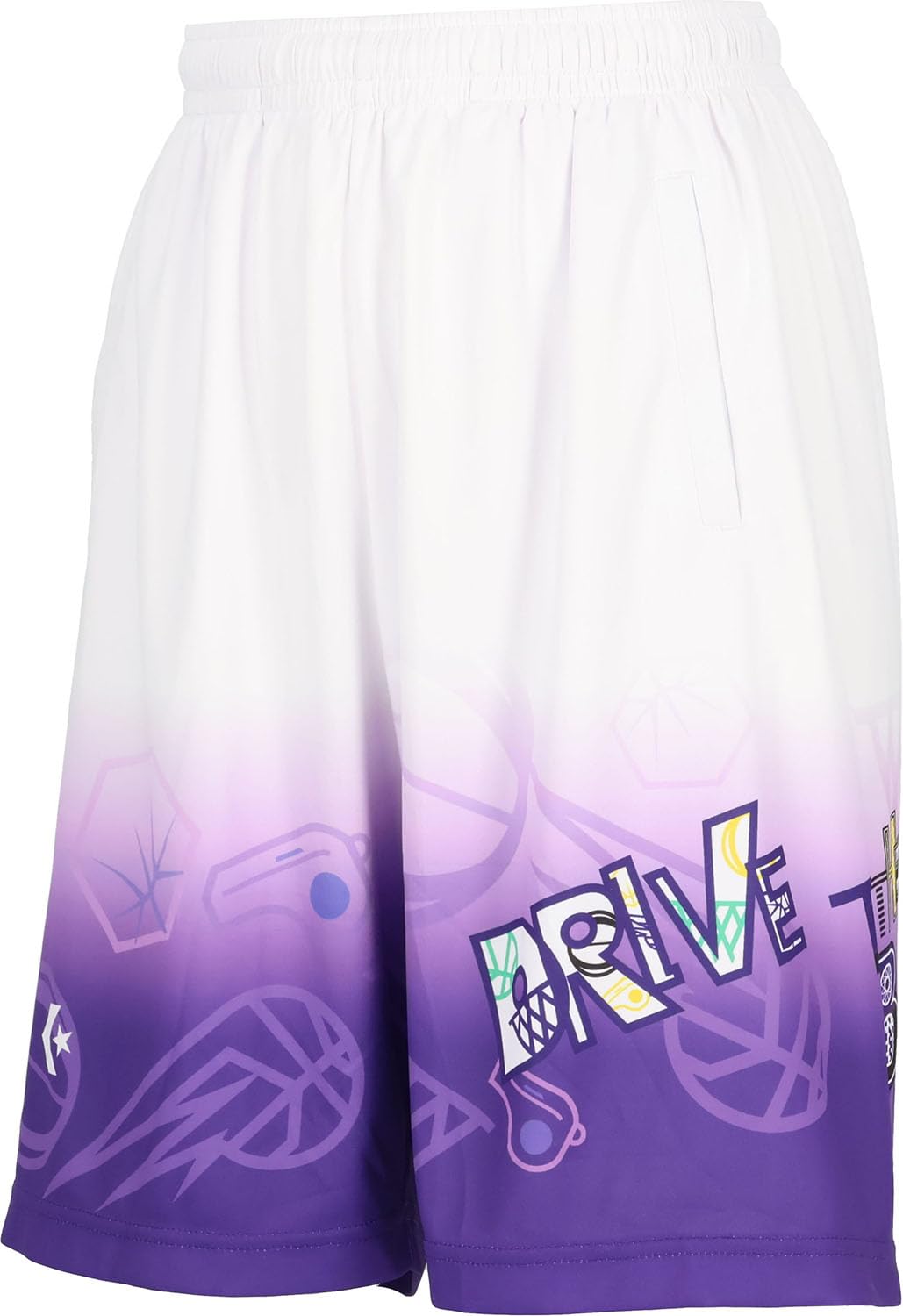 

Converse Баскетбольные шорты Тренировочные штаны CB451856 Детские Белые Юниорские. (с карманами) белый