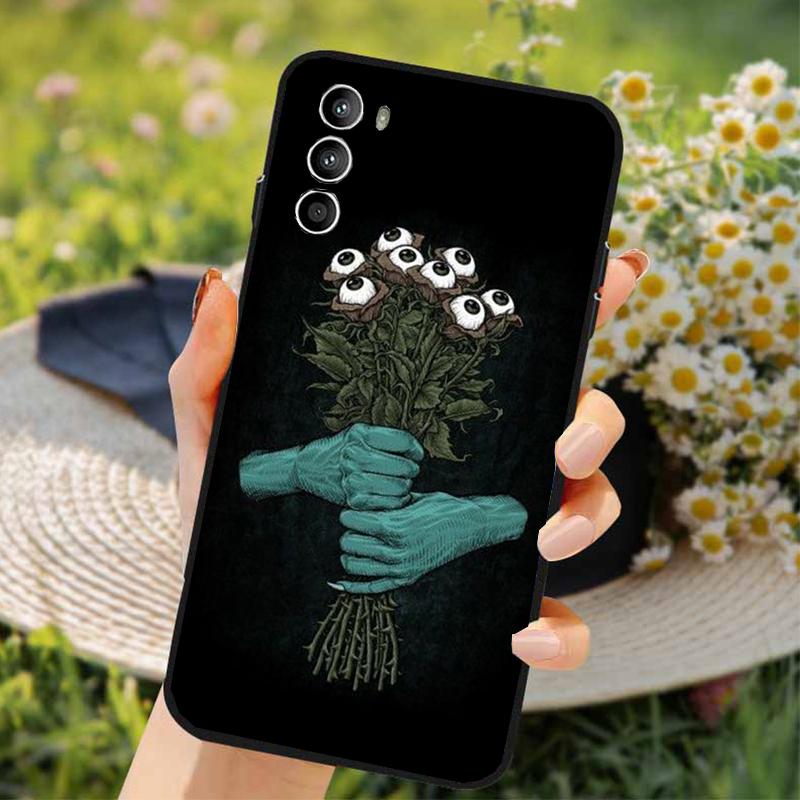 Phone Case For Xiaomi Poco C71 15T 14T Pro Redmi Note 15 14 14 13 Pro Redmi A5 15C 13C Trippy Blue Alien Eyes