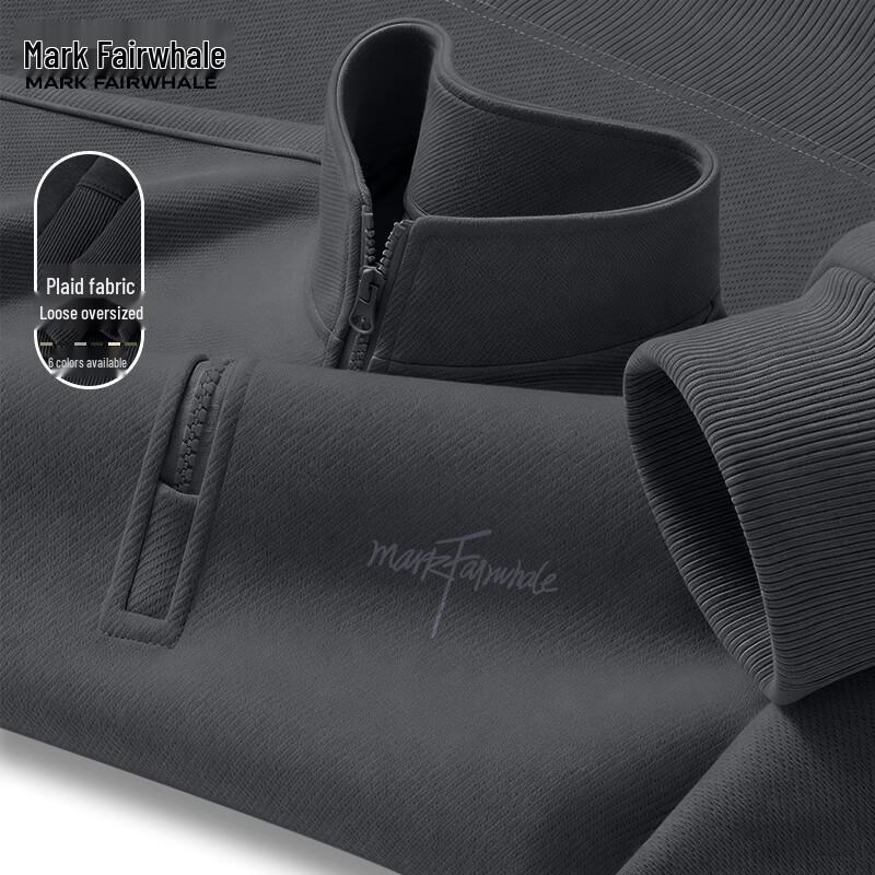 MARK FAIRWHALE Men's Half-Zip Sweatshirt