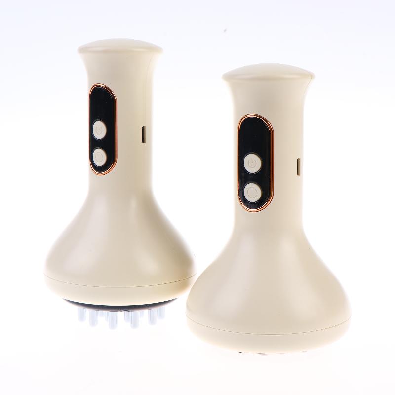 Rechargeable Scraping Massager Vibration Hot Compress Meridian Brush Body Shaping Lymphatic Detoxification Dredging