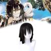 Stylish Black Layered Short Hair Wig For Cosplay Demon Slayer Kimetsu No Yaiba